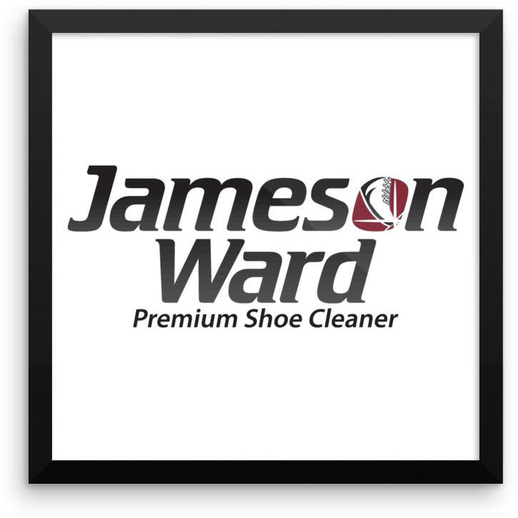 Jameson Ward Premium Shoe Cleaner Framed photo paper poster  - Jameson Ward