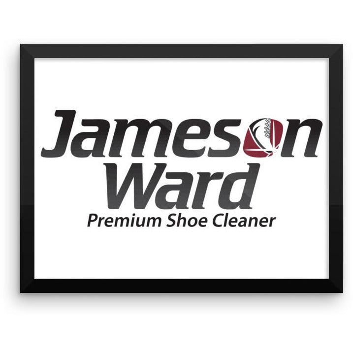 Jameson Ward Premium Shoe Cleaner Framed photo paper poster  - Jameson Ward