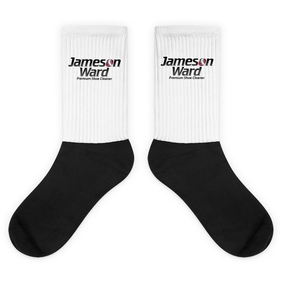 Jameson Ward Premium Shoe Cleaner Black foot socks  - Jameson Ward
