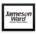 Jameson Ward Premium Shoe Cleaner Framed photo paper poster  - Jameson Ward