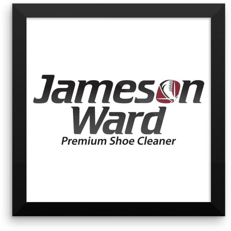 Jameson Ward Premium Shoe Cleaner Framed photo paper poster  - Jameson Ward