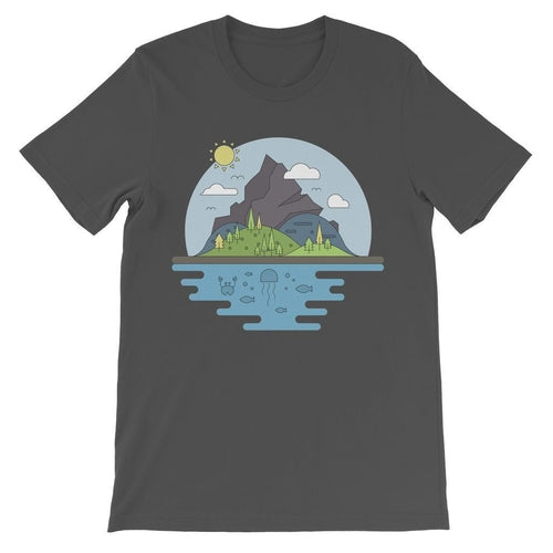 Mountains World II Short Sleeve T-shirt T-shirts - Jameson Ward