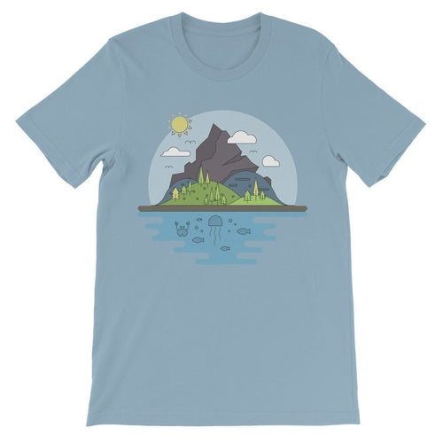 Mountains World II Short Sleeve T-shirt T-shirts - Jameson Ward