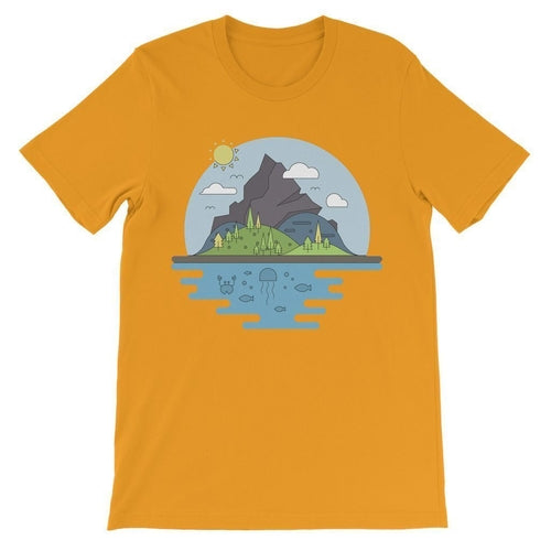 Mountains World II Short Sleeve T-shirt T-shirts - Jameson Ward