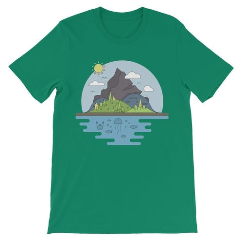 Mountains World II Short Sleeve T-shirt T-shirts - Jameson Ward