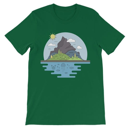 Mountains World II Short Sleeve T-shirt T-shirts - Jameson Ward