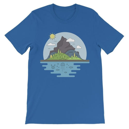 Mountains World II Short Sleeve T-shirt T-shirts - Jameson Ward
