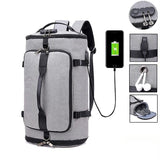 USB Anti-theft Gym backpack Bags Fitness Gymtas
