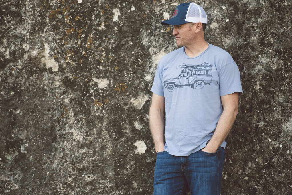 Surf Truck Blue T-shirts - Jameson Ward