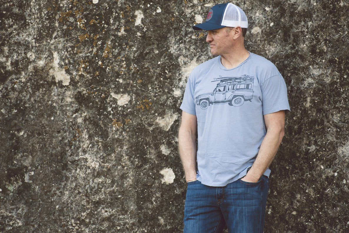 Surf Truck Blue T-shirts - Jameson Ward