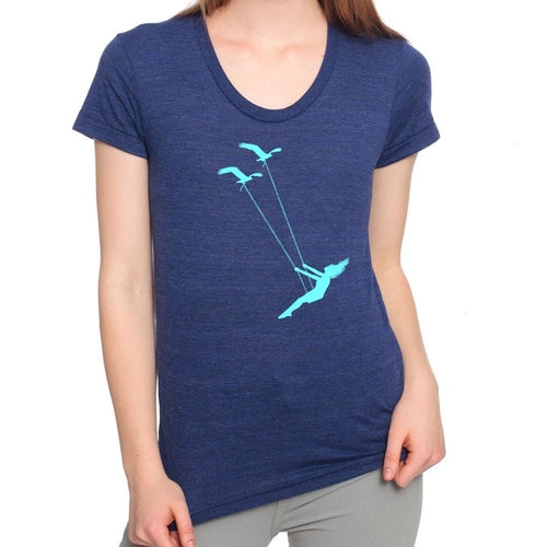 Flying bird swing T-shirts - Jameson Ward