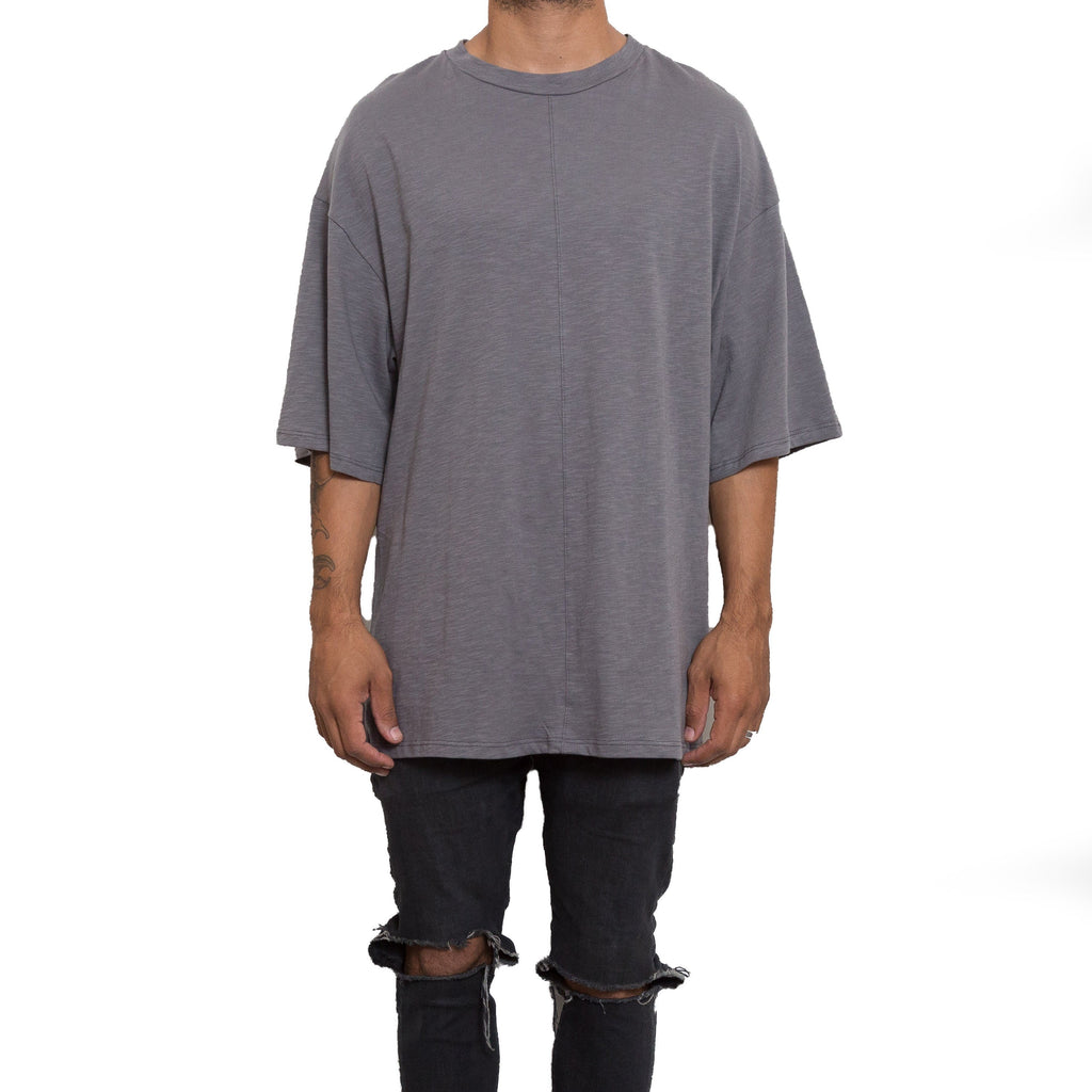 DROP SHOULD BOX TEE- SMOKE T-Shirt - Jameson Ward