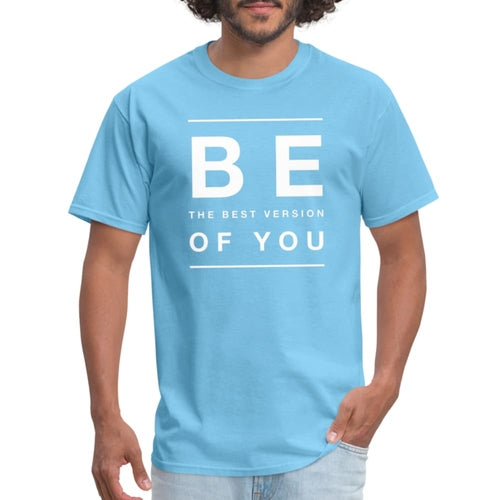 Uniquely You Graphic Tee, Be The Best Version of You Print Activewear - Jameson Ward
