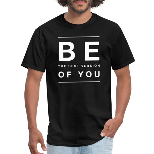 Uniquely You Graphic Tee, Be The Best Version of You Print Activewear - Jameson Ward