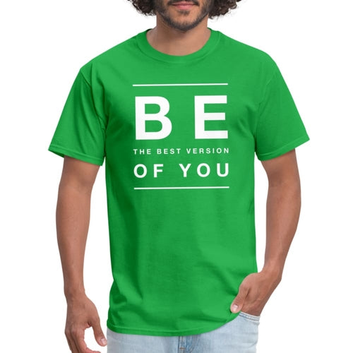 Uniquely You Graphic Tee, Be The Best Version of You Print Activewear - Jameson Ward