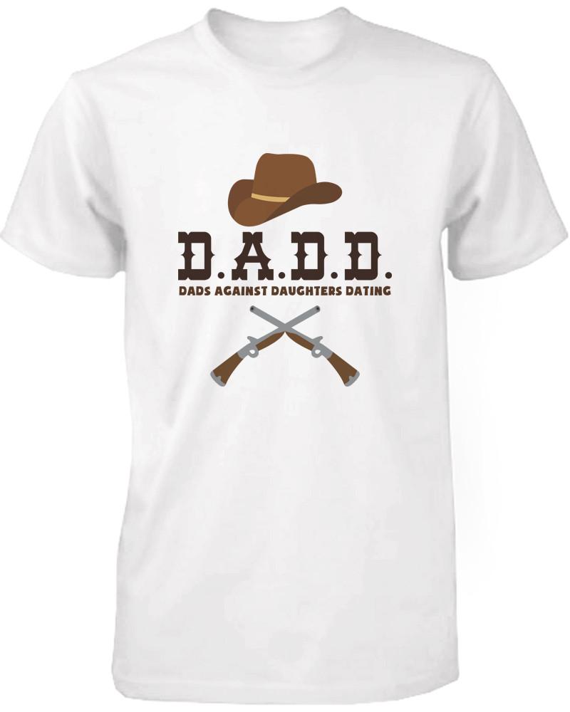 Men's Funny Dad Graphic Cotton T-Shirt - White T-shirts - Jameson Ward