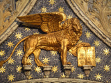 The Venice case - The Lion of St. Marco with the lettering