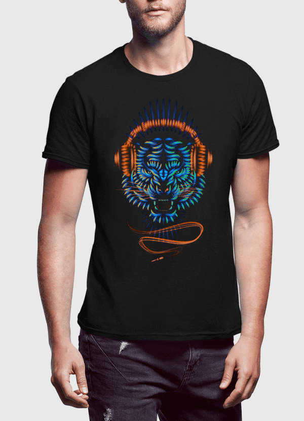 Furious Beat Half Sleeves T-shirt Men's Clothing - Jameson Ward