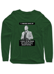 I Never Give Up Full Sleeves T-shirt